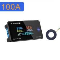 ราคา KWS AC300 มิเตอร์ วัดไฟ Power Meter Digital 7 in 1 AC 100A 50 300V วัดพลังงาน Watt Kwh Volt Amp จอ LCD สี Solar cell (16012948237)