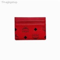 ราคา กระเป๋าสตางค์ Mcm กระเป๋าสตางค์กระเป๋าใส่บัตรกระเป๋าหนัง PU แบบบางเฉียบ 5 ช่อง (16004140567)