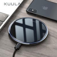 ราคา KUULAA ที่ชาร์จแบตไร้สาย แท่นชาร์จแบต 10W Qi Wireless Charger For iPhone X XS Max XR 8 Plus Mirror Wireless Charging Pad For iphone13 12 11 xs pro max Samsung S9 S10 Note 9 8 (1245022228)