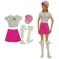 ราคา ชุดเสื้อผ้าหลายสไตล์สำหรับตุ๊กตาบาร์บี้ชุดเสื้อโค้ทแฟชั่นกระเป๋ารองเท้ากระโปรงหมวกสำหรับตุ๊กตาบาร์บี้1 6 (20997879107)