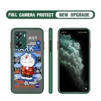 ราคา Hpcase สำหรับเคส OPPO A76 A77 5G A77S A78 5G A83 A91 A92 A9 2020 A93 2020 A94 A96 A95 5G สีแดงโดราเอมอนในฝันขอบเคสนิ่มใส่โทรศัพท์มีน้ำค้างแข็งโปร่งใสกรอบเคสกันกระแทกแข็ง (20877761156)