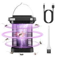 ราคา กลางแจ้งพลังงานแสงอาทิตย์ Bug Killer Zapper พลังงานสูงยุงไฟฟ้าแมลง Fly Trap IP65กันน้ำ LED Light โคมไฟสำหรับ Home Backyard สวนสนามหญ้า Patio Camping (20414467262)