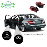 ราคา EASYAND 2ชิ้น LED รถไฟประตูสำหรับ Mercedes Benz C Class W204โปรเจ็คเตอร์โลโก้ยินดีต้อนรับโคมไฟอุปกรณ์ตกแต่งรถของแท้ (19888228529)