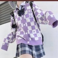 ราคา แฟชั่น Kawaii Sanrio Plaid Coat น่ารัก Cinnamoroll My Melody Kuromi ฤดูใบไม้ร่วงฤดูหนาวนักเรียนเสื้อกันหนาว Casual Jacket เสื้อกันหนาว Gift (19952352457)