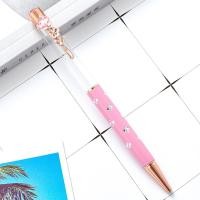 ราคา In stock โดยตรง 空杆ปากกา ปากกาลูกลื่นโลหะที่ทำด้วยมือ ปากกาคริสตัลที่ใส่ปากกาดอกไม้สร้างสรรค์ (16167677192)