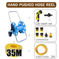 ราคา โรลม้วนสายยาง Reel for water hose แบบมีล้อ วงล้อเก็บสายยาง โรลม้วนสาย วงล้อเก็บสาย โรลที่เก็บสายยาง ที่เก็บสายยาง ล้อสายยาง สำหรับสายยาง 60M (20975782999)