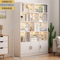 ราคา ชั้นวางหนังสือ ชั้นวางของ ชั้นหนังสือ ตู้หนังสือ ตู้หนังสือสีขาว ชั้นวางหนังสือสีขาว ตู้เก็บของ ตู้โชว์ ห้องทำงานเรียบง่าย พร้อมส่ง (17518532733)