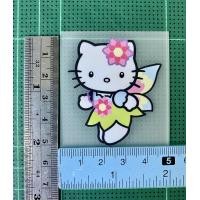 ราคา ตัวรีดติดเสื้อ Hello kitty 1 แผ่นฟิมล์รีดร้อน อาร์มติดเสื้อ DIY คิตตี้ (12657465344)