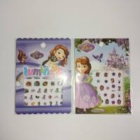 ราคา สติ๊กเกอร์ติดเล็บเด็ก สติ๊กเกอร์ สติ๊กเกอร์ติดเล็บลายการ์ตูน ติดเล็บ Frozen Cartoon Nail Sticker Sophia Snow White (18573890812)