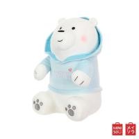 ราคา ตุ๊กตาแก๊งหมีสุดป่วย ในคอลเล็คชั่น Hoodie We Bare Bears แพนด้า ไอซ์แบร์ กริ๊ซลี่ แพนด้า ขนาด 24 ซม (19333387336)