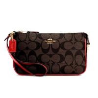 ราคา Coach outlet ของเเท้ กระเป๋าสตางค์คล้องมือ COACH NOLITA 19 (19782934494)