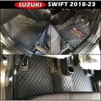 ราคา พรมปูพื้นรถยนต์6D SUZUKI SWIFT 2018 23 สีดำล้วน เต็มคัน 3ชิ้น (12457166671)