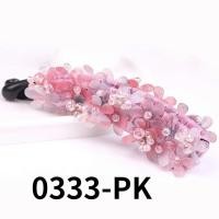 ราคา New Juan yarn flower hair clip Korean banana clip crushed ponytail clip coiled hair twist clip headdress (16666929348)