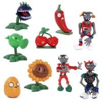 ราคา In stock พืชเทียบกับ 2 ตุ๊กตาของเล่นซอมบี้การ์ตูนแข็ง PVC ตุ๊กตาอุปกรณ์ต่อพ่วงรูปของตกแต่งรถของขวัญกันกระแทก (16167071461)