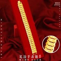 ราคา Sha Jin สร้อยข้อมือสไตล์โกธิคกรงเล็บไก่ของผู้ชายนาฬิกาแฟชั่นสีทองเทียมสีทองแดงบริสุทธิ์ชุบทอง Jingtong (21084991737)