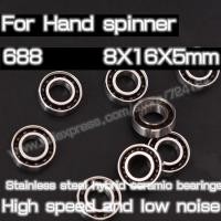 ราคา Fingertip gyro finger spiral stainless steel hybrid ceramic bearings 606 608 686 688 695 699 626 S R188 For Hand spinner (19984287953)