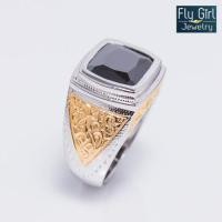 ราคา แหวนนิล แหวนชาย แหวนเงิน นิลแท้ แหวนวันเสาร์ แหวนราศีกุมภ์ มีใบรับประกัน เงินแท้ ด (19487336329)