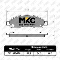 ราคา ผ้าเบรคหน้า หลัง CHEVROLET COLORADO 2 52 83 0 ทุกรุ่น 2004 2020 corolado เชฟโรเลต โคโลราโด้ โคโรลาโด้ ผ้าเบรค MKC ผ้าเบรค chevrolet (18180499424)