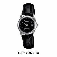 ราคา CASIO ORIGINAL LTP V002L WOMEN OG QUARTZ LEATHER DRESS CASUAL LADY WATCH (16487130369)