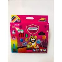 ราคา MASTERART ใหม่ล่าสุด ดินสอสีไม้ สีไม้มาสเตอร์อาร์ต รุ่น Super Bright 12สี 18สี 24สี 36สี 48สี ดินสอสีไม้สั้น ไม้ยาว แถม กบเหลา (20026487741)