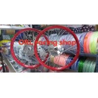 ราคา ชุดล้อYAMAHA รุ่นดรัมเบรคหน้า ชุดล้อเมท V75 เมท80 เมท100 เมท111 เมทนางพญา สป้าคR Z วงล้อ อลูมิเนียมดุมเงาพร้อมขึ้นซี่ลวดชุบเส้นใหญ่ (11535734133)