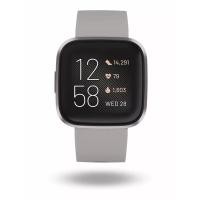 ราคา Fitbit Versa 2 Health Fitness Smartwatch การตรวจสอบอัตราการเต้นของหัวใจ เครื่องในอเล็กซ่า นาฬิกาติดตามการนอนหลับและการว่ายน้ำ (21334625001)