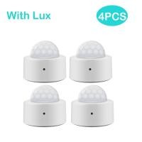 ราคา Tuya เครื่องตรวจจับการเคลื่อนไหวแบบ2 in 1 ZigBee MINI PIR มิเตอร์วัดแสงสว่างเรื่อยๆเซ็นเซอร์สัญญาณกันขโมยอินฟราเรด (21170449825)