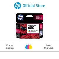 ราคา ตลับหมึกเครื่องปริ้น HP 680 Original Ink Advantage Cartridge Tri color Black HP Deskjet 1115 2135 3775 3776 3777 4675 (21325680309)