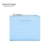 ราคา 2022 Forever young กระเป๋าตังค์ กระเป๋าตังค์ใบสั้น กระเป๋าสตางค์ กระเป๋าสตางค์พับได้ กระเป๋าสตางค์ใบสั้น (16984245656)