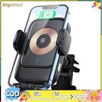 ราคา Car Phone Holder 15w Fast Charge Wireless Charger Smart Sensor Mobile Phone Gps Navigation Support Bracket (21200373905)