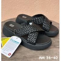 ราคา รองเท้าแตะแบบคีบ FitFlop งานชนช็อป รองเท้าผู้หญิง รองเท้าแตะเพื่อสุขภาพ สินค้านำเข้างานเกรด A พื้นนุ่มใส่สบายมาก สินค้าตรงปก 100 (20832344847)