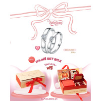 ราคา แหวนคู่ Beloved ปรับขนาดได้ตามนิ้ว สลักชื่อฟรี วาเลนไทน์ valentine (21382958246)