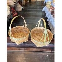 ราคา ตะกร้า กระเช้า ของขวัญ ตะกร้าผลไม้ ตะกร้าทำบุญ ตะกร้าหมาก ตะกร้าไม้ไผ่สาน ขนาดใหญ่ 12 (21370933009)