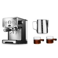 ราคา Gemilai CRM3605 เครื่องชงกาแฟ เครื่องชงกาแฟอัตโนมัติ เครื่องชงกาแฟเอสเพรสโซ การทำโฟมนมแฟนซี (16980841506)