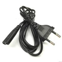 ราคา European EU Power Cable Euro Plug C7 Figure 8 Power AC Adapter Supply Lead Cord 1 4m For Portable Radio Battery Chargers PSP 4 (20691560284)