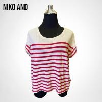ราคา Niko and เสื้อยืดแขนสั้นคอกลม (20689890014)