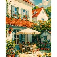 ราคา SDOYUNO ภาพวาดตกแต่งโดยตัวเลขภาพวาดสีอะคริลิคภาพวาดทิวทัศน์เขตข้อมูลดอกไม้ภาพวาดภายในของขวัญส่วนบุคคล (20085974950)