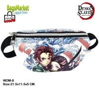 ราคา Bagsmarket กระเป๋าเด็ก คาดอก คาดเอว ลายดาบพิฆาตอสูร Belt Bag Waist Bag ลายการ์ตูนสุดฮิต (16235087041)