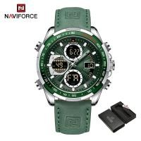 ราคา NAVIFORCE แฟชั่นนาฬิกาทหารสำหรับชายดั้งเดิมสุดหรูกีฬา Chronograph นาฬิกากันน้ำนาฬิกาควอตซ์นาฬิกาข้อมือ (21341860580)