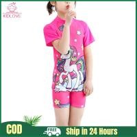 ราคา WangWang ชุดว่ายน้ำเด็กการ์ตูนเด็กผู้หญิงชุดว่ายน้ำเด็กสำหรับ 3 10 ปี (19762146800)