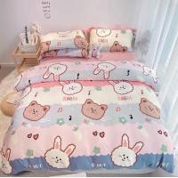 ราคา ชุดเครื่องนอน ผ้านวมครบเซต6ชิ้น ลายการ์ตูน ชุดเครื่องนอน ผ้านวม ผ้าปูที่นอน ขนาด3 5ฟุต 5ฟุต 6ฟุต (13007912387)