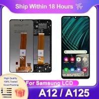 ราคา อะไหล่สำหรับ SM A125M หน้าจอ LCD สำหรับ Samsung Galaxy A12อะไหล่เปลี่ยนสำหรับ SM A125F Galaxy (21357384271)