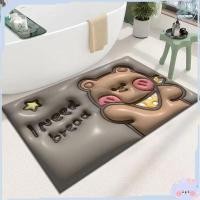 ราคา ผ้าเช็ดเท้า 3D พรมปูพื้น พรมเช็ดเท้า พรม พรมขนสั้น 40X60CM พรมเช็ดเท้าห้องน้ํา พรมห้องครัว ลายการ์ตูน ลายดอกไม้ 3มิติ ดูดซับน้ำได้ดี (20910390673)