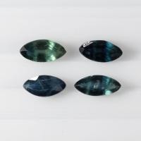 ราคา 1 30 ct พลอยแท้ พลอยเนื้อแข็ง เขียวส่อง ไพลิน เผาเก่า ทรงมาคี 4 ชิ้น (21384950611)