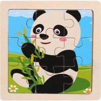 ราคา ของเล่นไม้ เสริมทักษะ จิ๊กซอว์ไม้ แบบขอบสี่เหลี่ยม (9797709581)