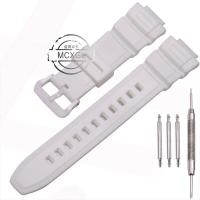 ราคา นาฬิกาเรซินสำหรับ Casio MCW 110H HDD S100 W S220 MCW100สายสแตนเลสสตีลกันน้ำเปลี่ยนสร้อยข้อมือสายคล้องลำลอง (21080026718)