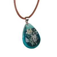 ราคา WOCOเรืองแสงในที่มืดดอกไม้แห้งน้ำตาจี้คอผู้หญิงของขวัญคริสต์มาสเครื่องประดับ (3361222586)