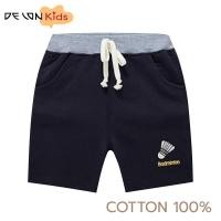 ราคา DELON KID กางเกงขาสั้น เด็ก เสื้อผ้าเด็ก เสื้อผ้าแฟชั่น ชุดเด็กผู้ชาย ผ้าคอตตอน 100 เอวยางยืด AA6020 SIZE L XL 3XL (18972852662)