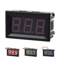 ราคา DC 0 99 9V 3 Wire LED Digital Display Panel Volt Meter Voltage Voltmeter Car Motor (21319117130)
