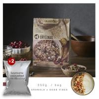 ราคา Granovibes กราโนไวบ์ส กราโนล่า น้ำหนักสุทธิ 350 กรัม เลือกรสในตัวเลือก (18871373135)